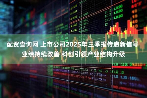 配资查询网 上市公司2025年三季报传递新信号 业绩持续改善 科创引领产业结构升级